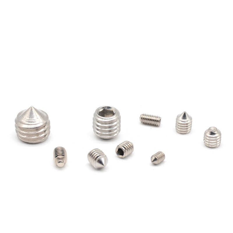 DIN913 DIN914 DIN915 DIN916 Grub stainless steel hexagon socket set screw