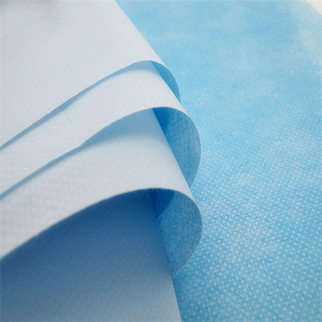 casting nonwoven fabric PP coated PE laminated nonwoven fabric  meidcal use