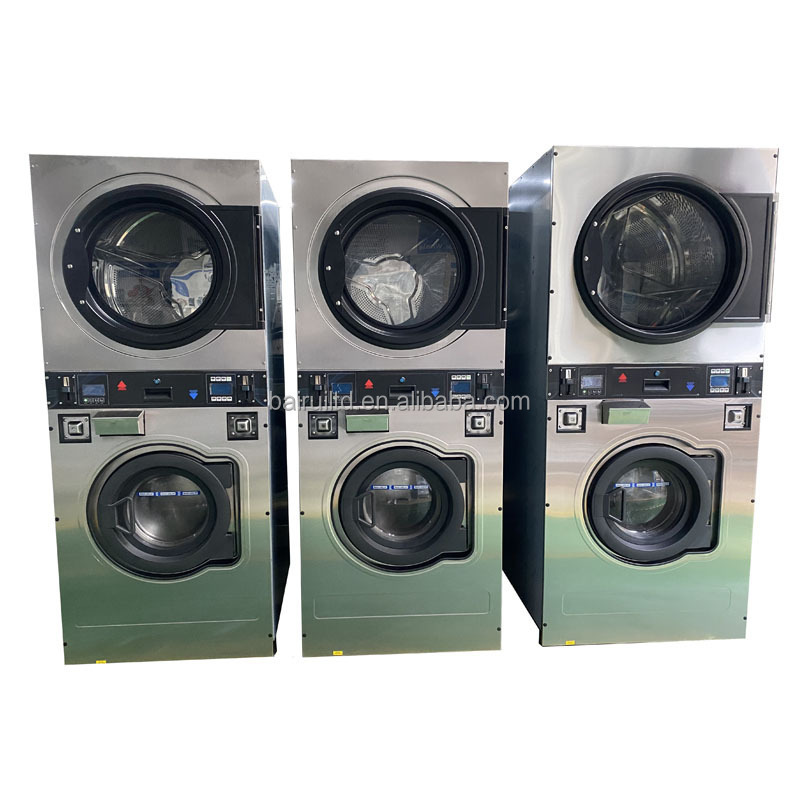 2024 laundry equipment supplier fully automatic laundry washer dryer wholesale ,front loading washing machine for sale