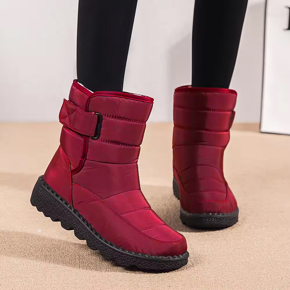 wholesale large size cotton winter boots women's winter new warm trendy snow boots waterproof women's boots