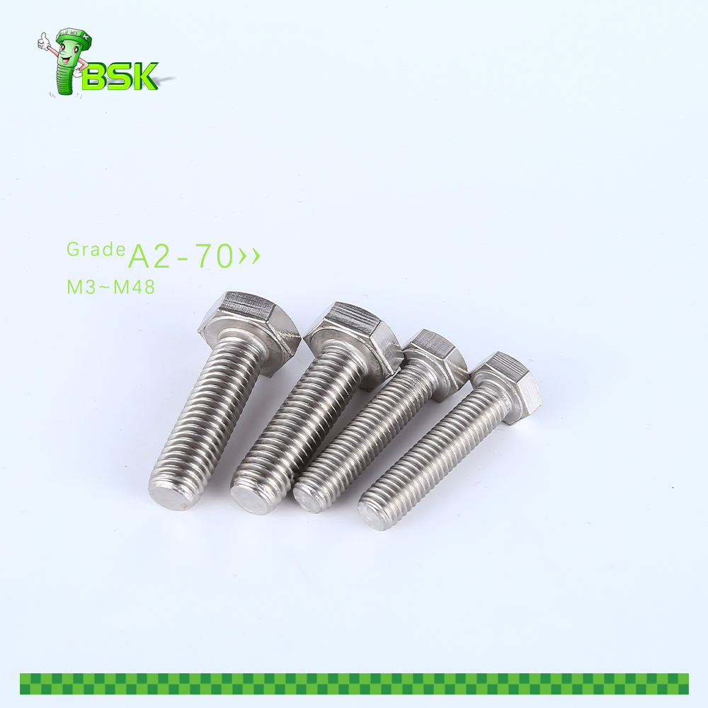 THE DIN931 DIN933 A2-70 A2-80 A4-70 A4-80 Bolt and Nut Factory Price Stainless Steel 304 316 hexagonal screws