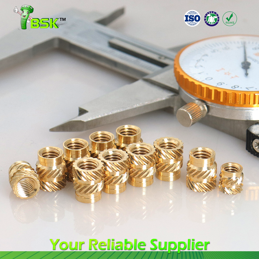 Custom High Quality Diamond Knurled Nut M2 M3 M4 M6 M7 M8 Lathe Finished Plastic brass insert nut knurled nuts