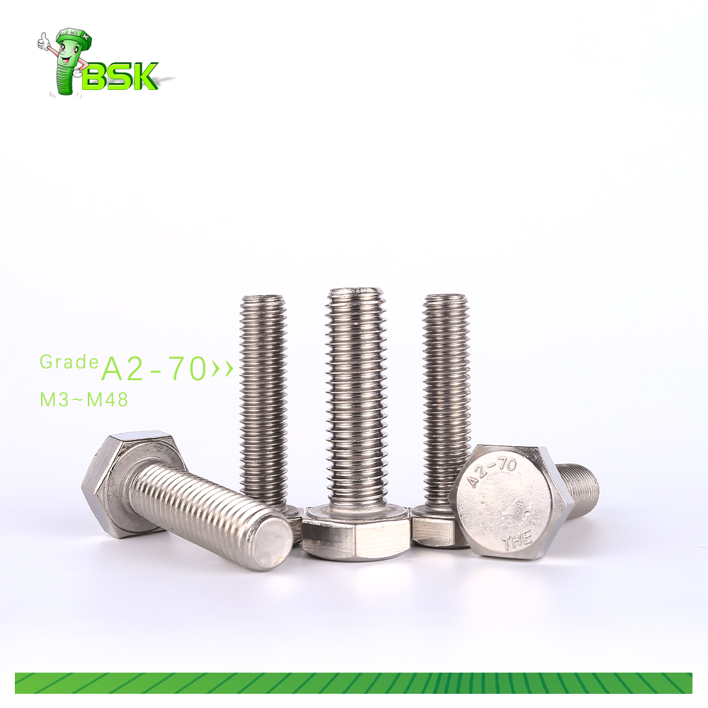 THE DIN931 DIN933 A2-70 A2-80 A4-70 A4-80 Bolt and Nut Factory Price Stainless Steel 304 316 hexagonal screws