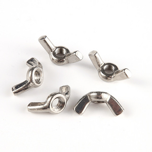 Hot Sale Wing Nut Special Butterfly Metal Iron Zinc Plated Flat Din315 Eye Bolt With Wing Nuts plumpy nut