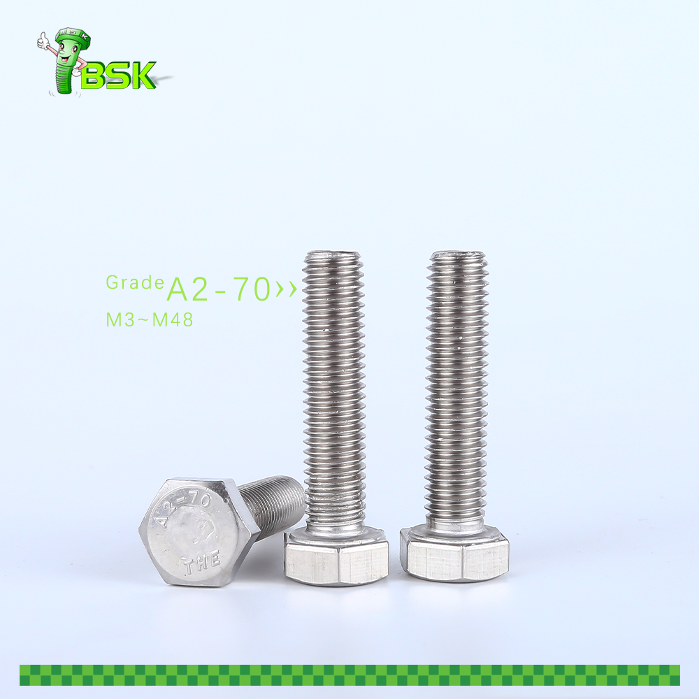 THE DIN931 DIN933 A2-70 A2-80 A4-70 A4-80 Bolt and Nut Factory Price Stainless Steel 304 316 hexagonal screws