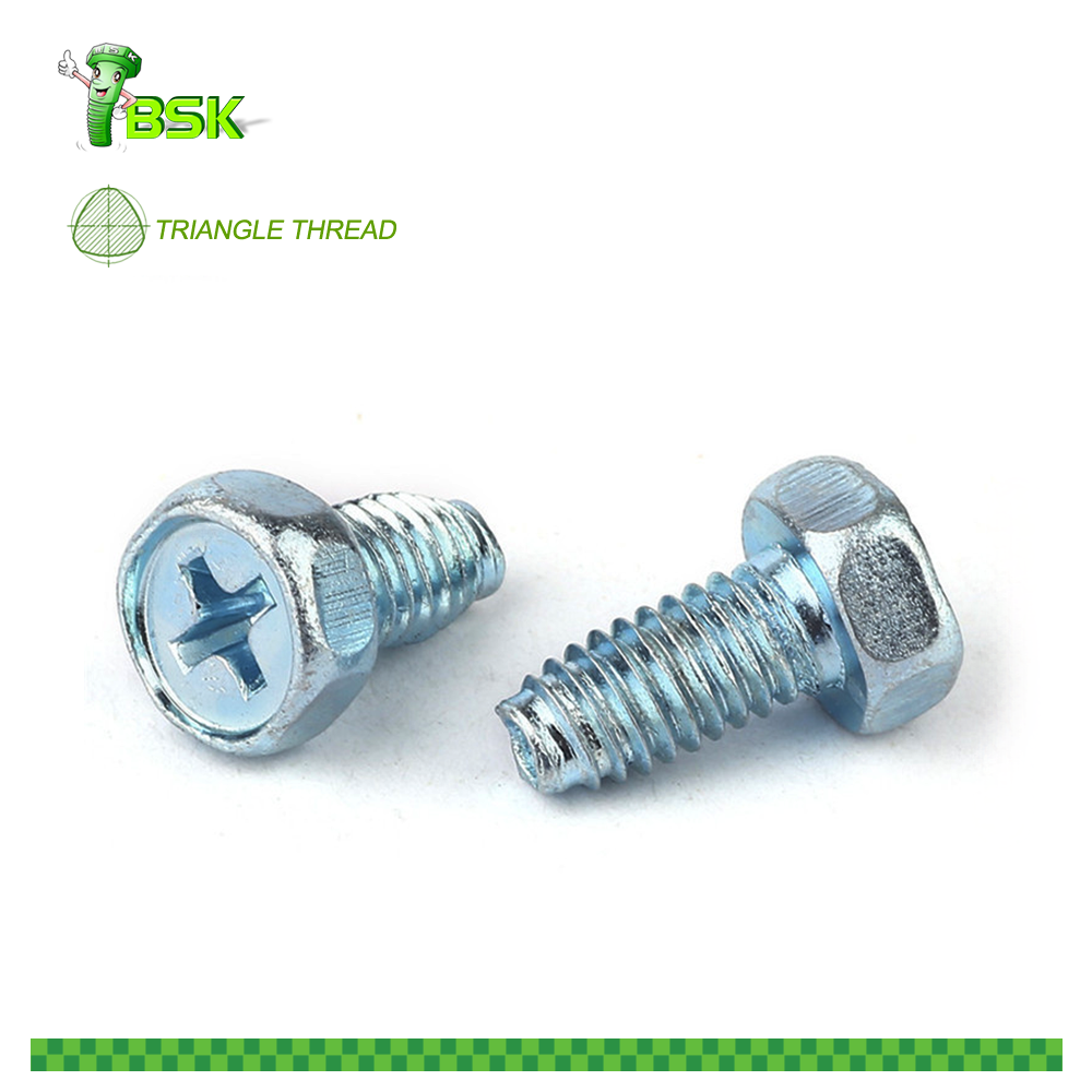 Din7500 screw Cross Recessed Pan Head Thread Rolling Screws