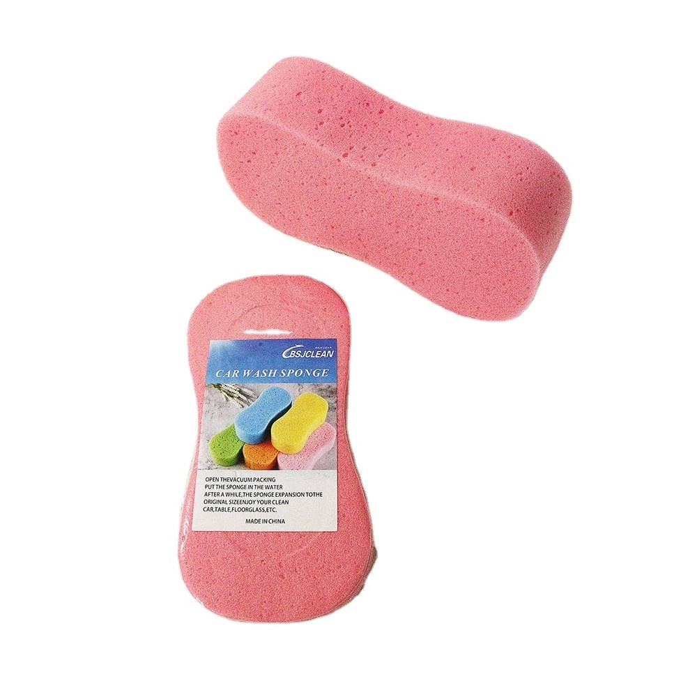 Factory Direct Sales Cleaning Foam Car Grout Sponge with Compressed Household Seaweed Sponge  Cleaning Car Wash Sponge