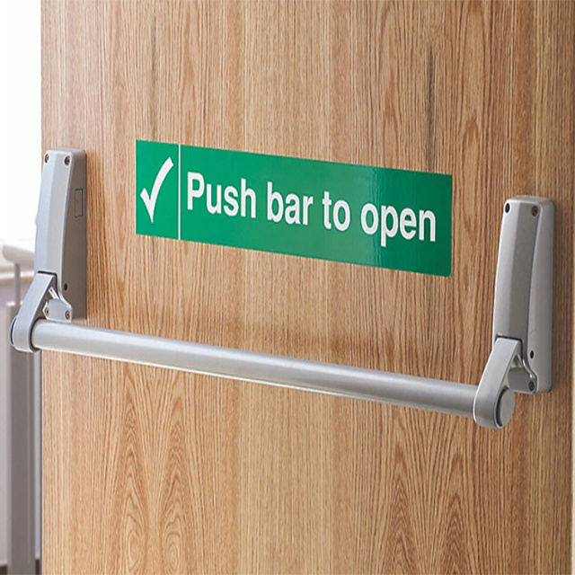 Emergency fire Exit door panic exit push bar lock