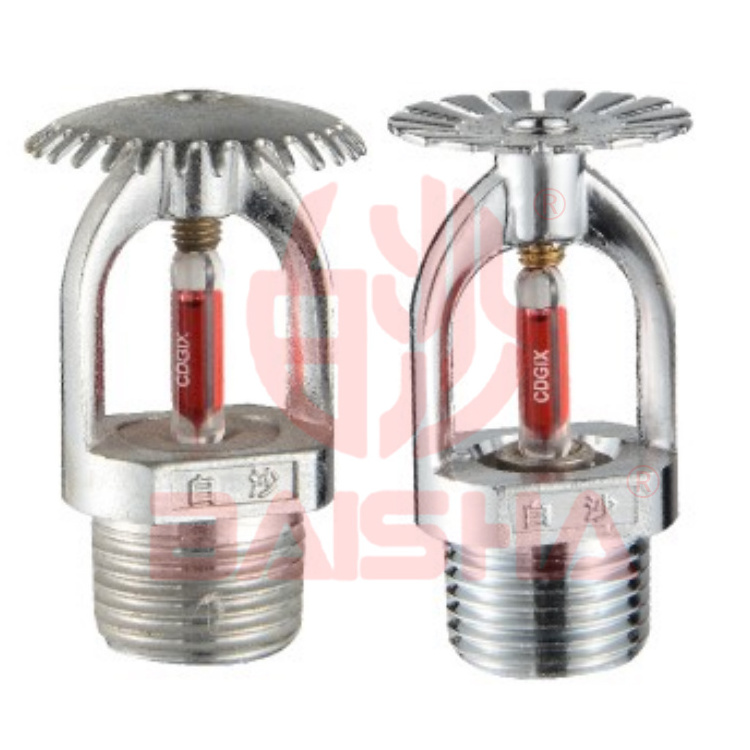 Factory direct supply  zinc alloy/brass chrome fire sprinkler system fire sprinkler head price