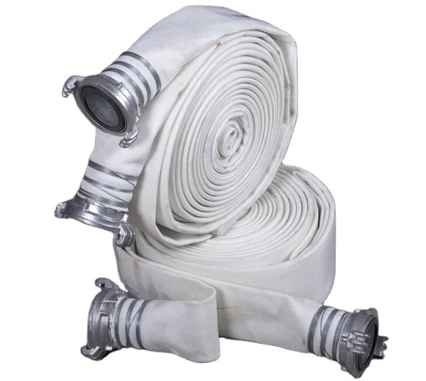 Factory outlet Fire Fighting Hose 15-30m pvc lay flat Canvas Rubber Fire Hose price