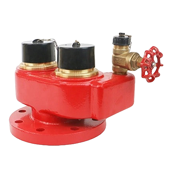 Supplier Dry Riser 4 Inch Breeching Valve Ductile Iron 2 Way Breeching Inlet Fire Valve