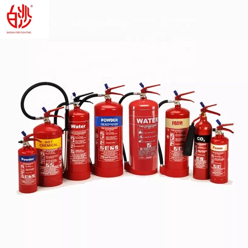 Customized Stainless Steel Fire Extinguisher Sticker ABC Valve For Fire Extinguisher