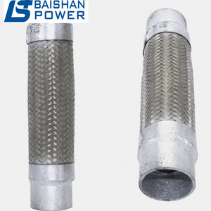 Diesel Generator Engine Exhaust Bellow Diesel Engine Chimney Silencer Silencer Air  Soft Connection 3 Inch Flexible