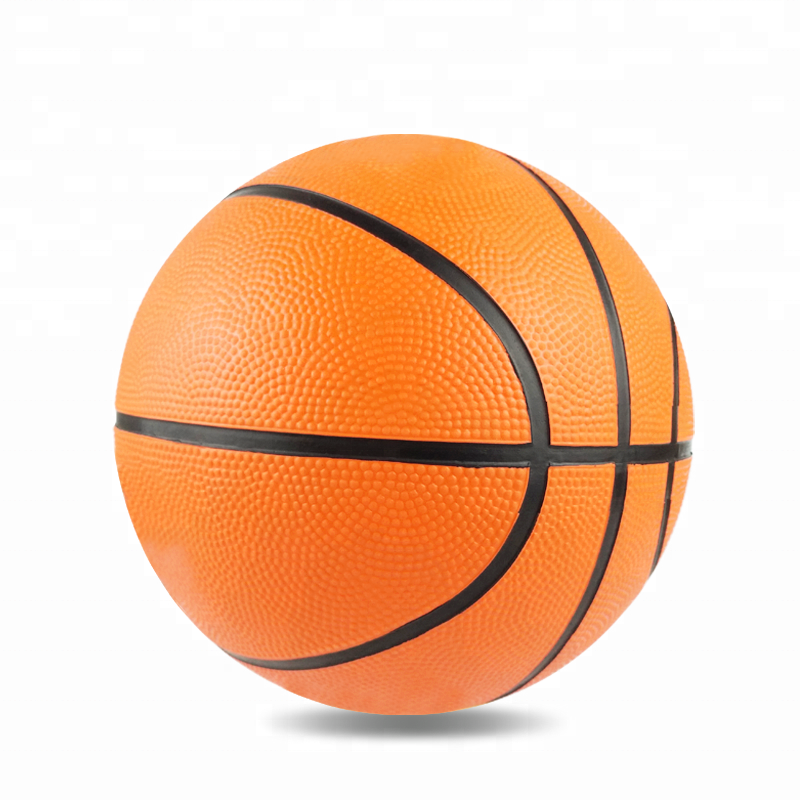 Sports Custom Ball Cheap Price Fashion Orange Rubber Basketball Ball Size 5