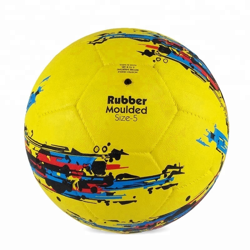 Hand Sewing Effect Wholesale Rubber Professional Football Ball Soccer Ball