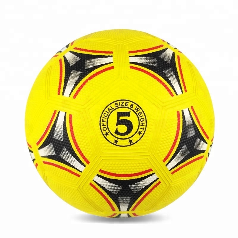 High Quality Kids Toys Inflatable Grain Surface Soccer Ball Rubber Football