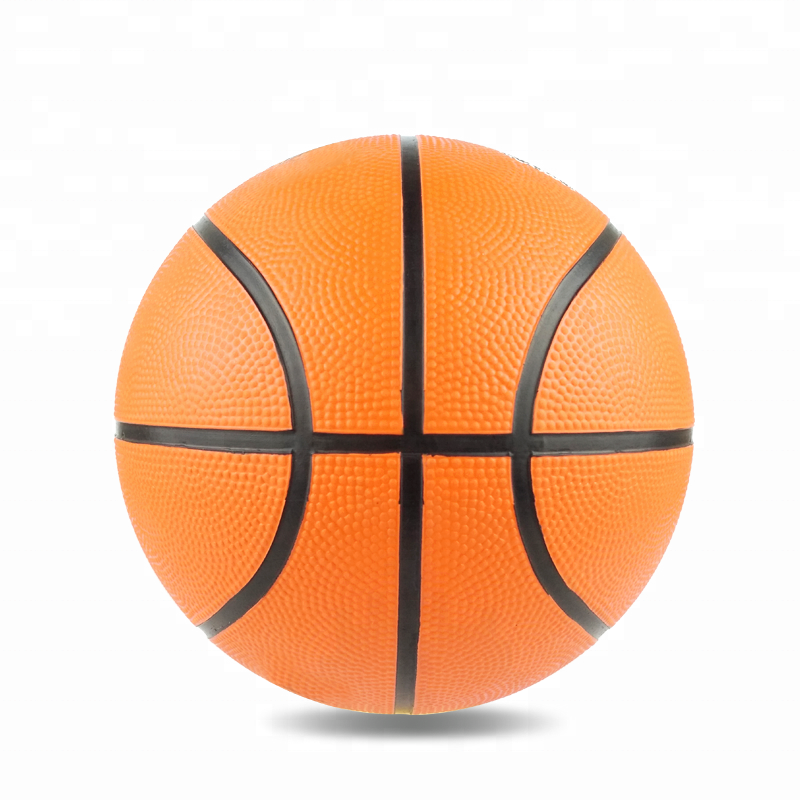 Sports Custom Ball Cheap Price Fashion Orange Rubber Basketball Ball Size 5