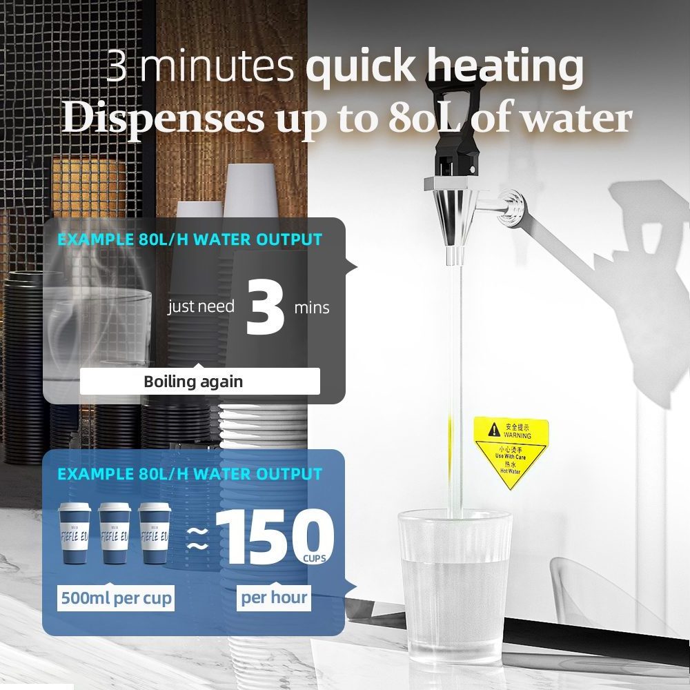 Stainless steel Wall-Mounted commercial electric hot water boiler drink water dispenser