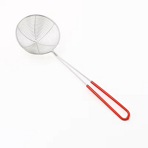 Kitchen Colanders Multi-size Stainless Steel Strainer Scoop Filter Spoon Hot Pot Net Scoop Oil Slotted Spoon Skimmer