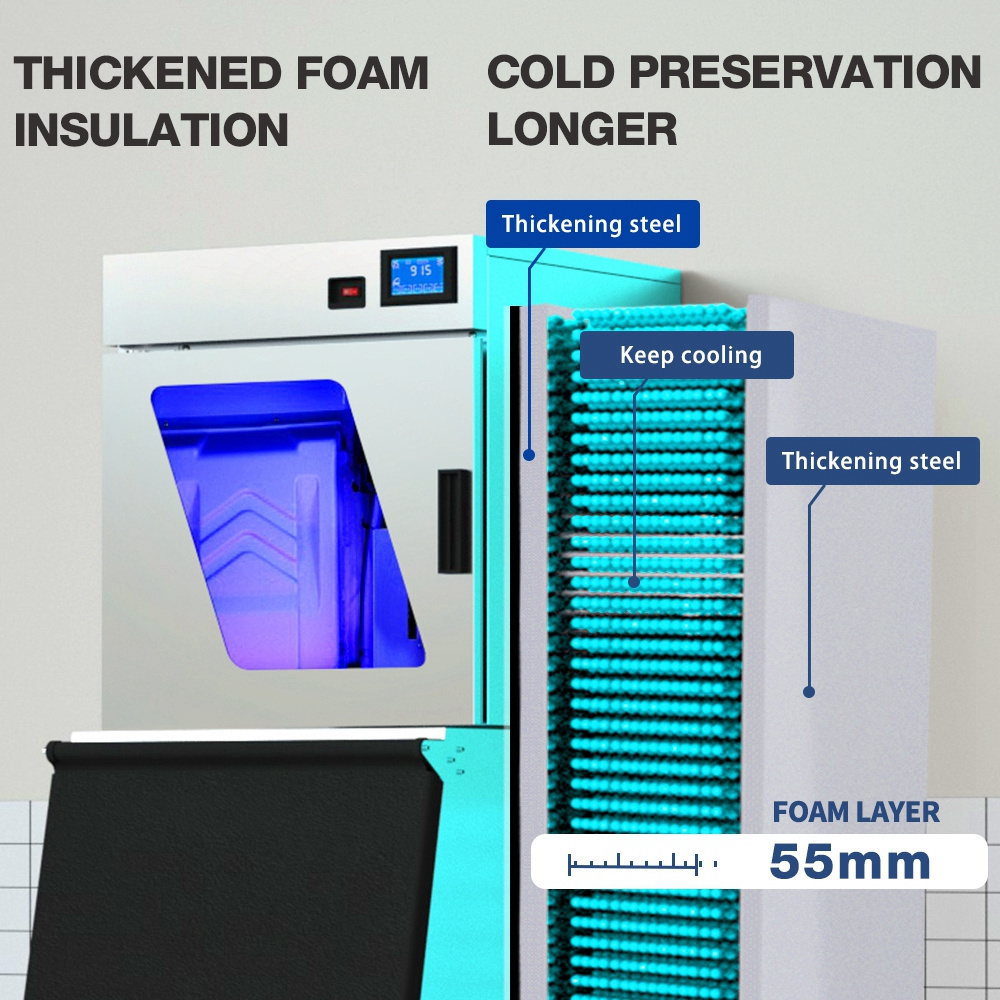 300kg High Capacity Commercial Ice Maker Making Machine Ice Machine Automatic Ice Cube Machine