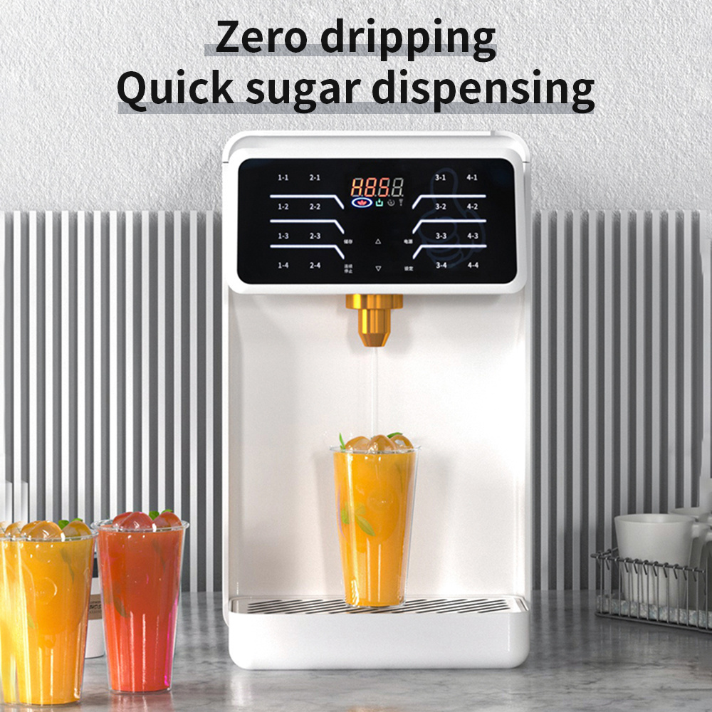 Milk Tea Shop Bubble Tea Equipment Automatic Fructose Syrup Sugar Dispenser Machinery