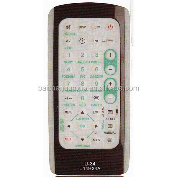 codes universal remote control rohs for Europe