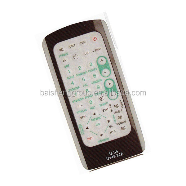 codes universal remote control rohs for Europe