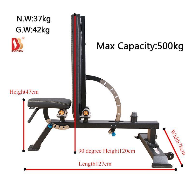 Wholesale Multi Function Commercial Fitness Gym Equipment Workout Adjustable Bench for Exercise