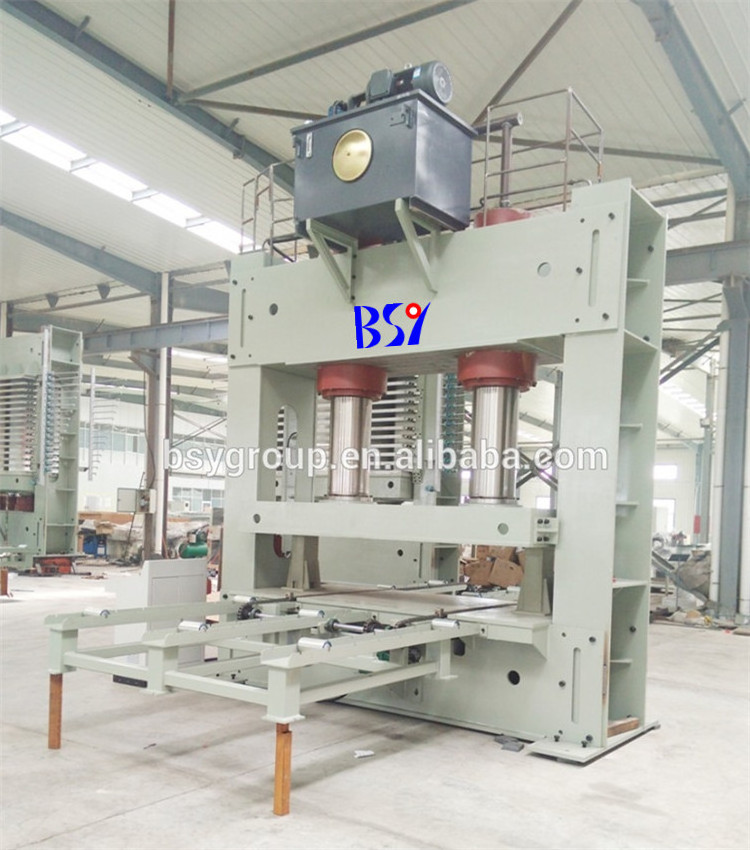 400 Ton wood veneer cold press machine for plywood production/Veneer Pre-press machine