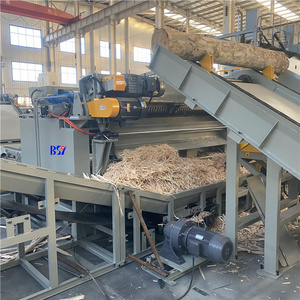 High speed  wood barking machine/birch wood log debarking machinery for veneer peeling 4feet and 8feet