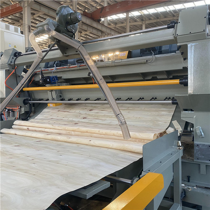 BSY automatic rotary cut veneer machine/plywood making machine full/spindleless veneer rotary peeling lathe 8feet