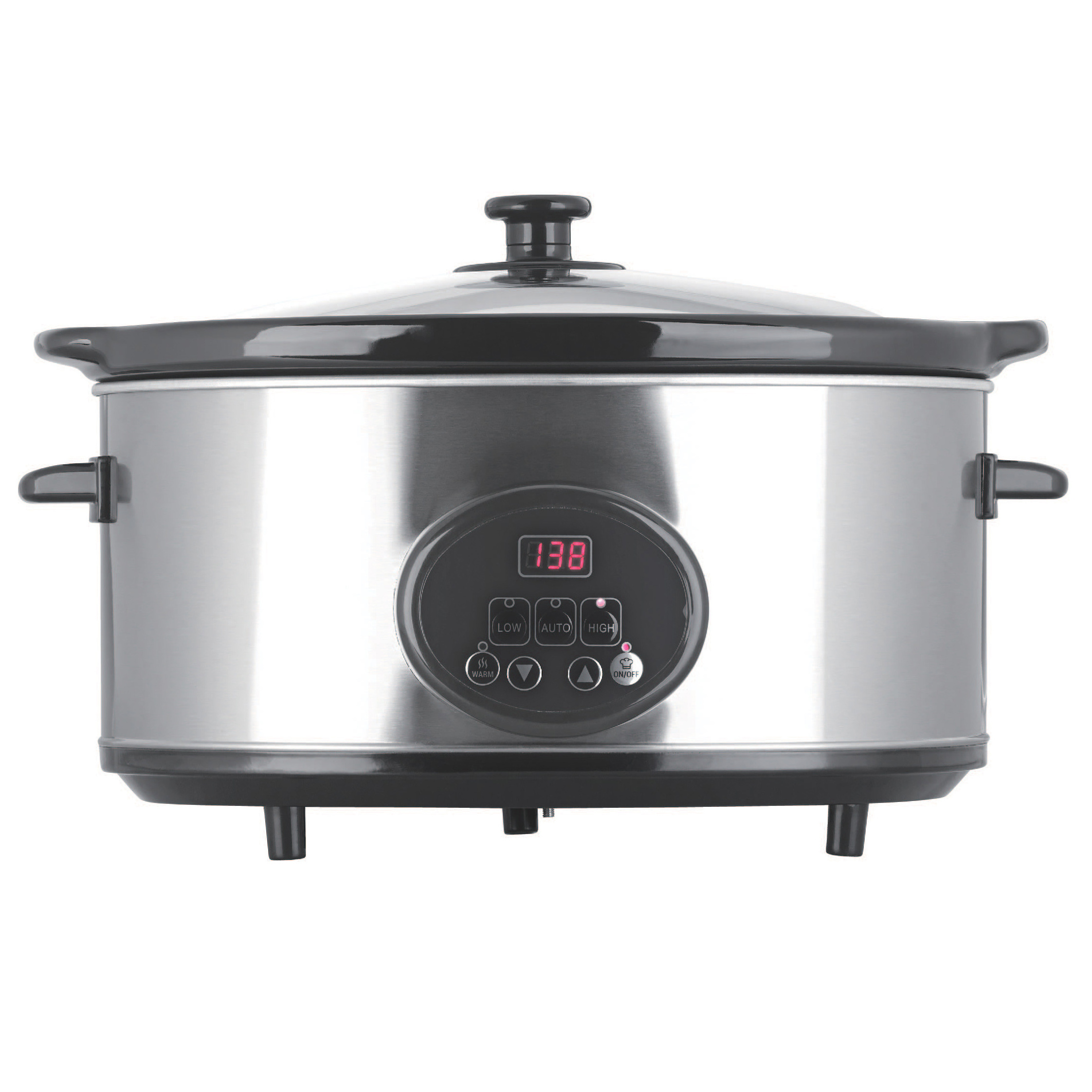 Stainless steel Multi slow cooker with oval shape