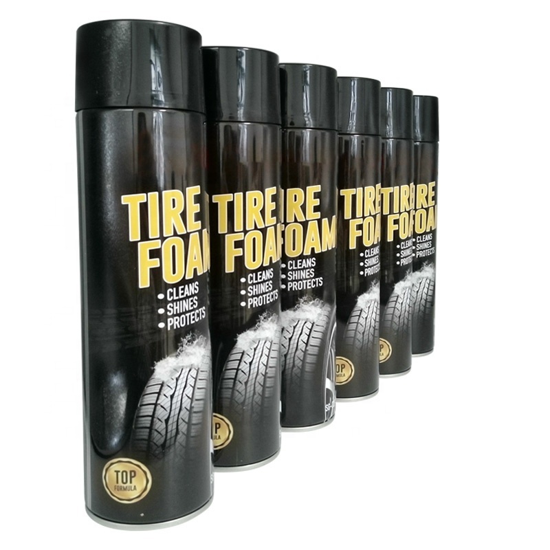 Tire Shine Foam Cleaner  For Car Cleaner Long Lasting High Quality Gloss Polish Shine Protect