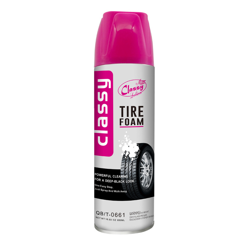 Car Polish Type Spray Polishing Tire Cleaner Tire Protectant Tire Foam