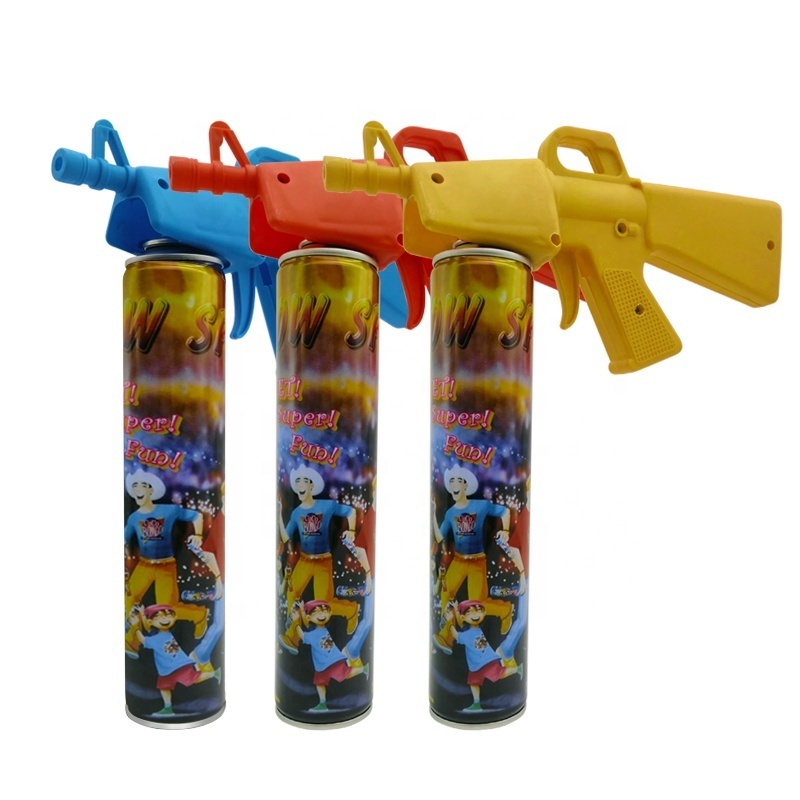 540ml Trigger carnival gun party foam snow spray for festival and party