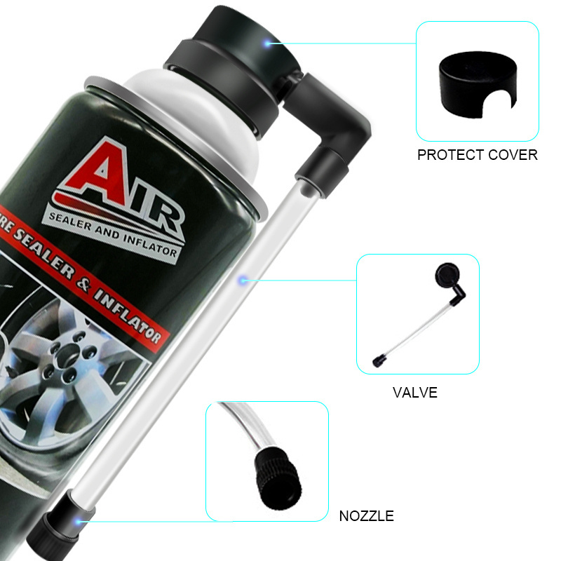 tire sealant and inflator liquid emergency repair tire sealer puncture urgent use tire sealer