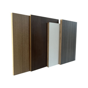 High quality 4x8 melamine plywood boards laminated plywood 18mm 15mm 12mm 9mm color plywood sheet for kitchen bathroom furniture