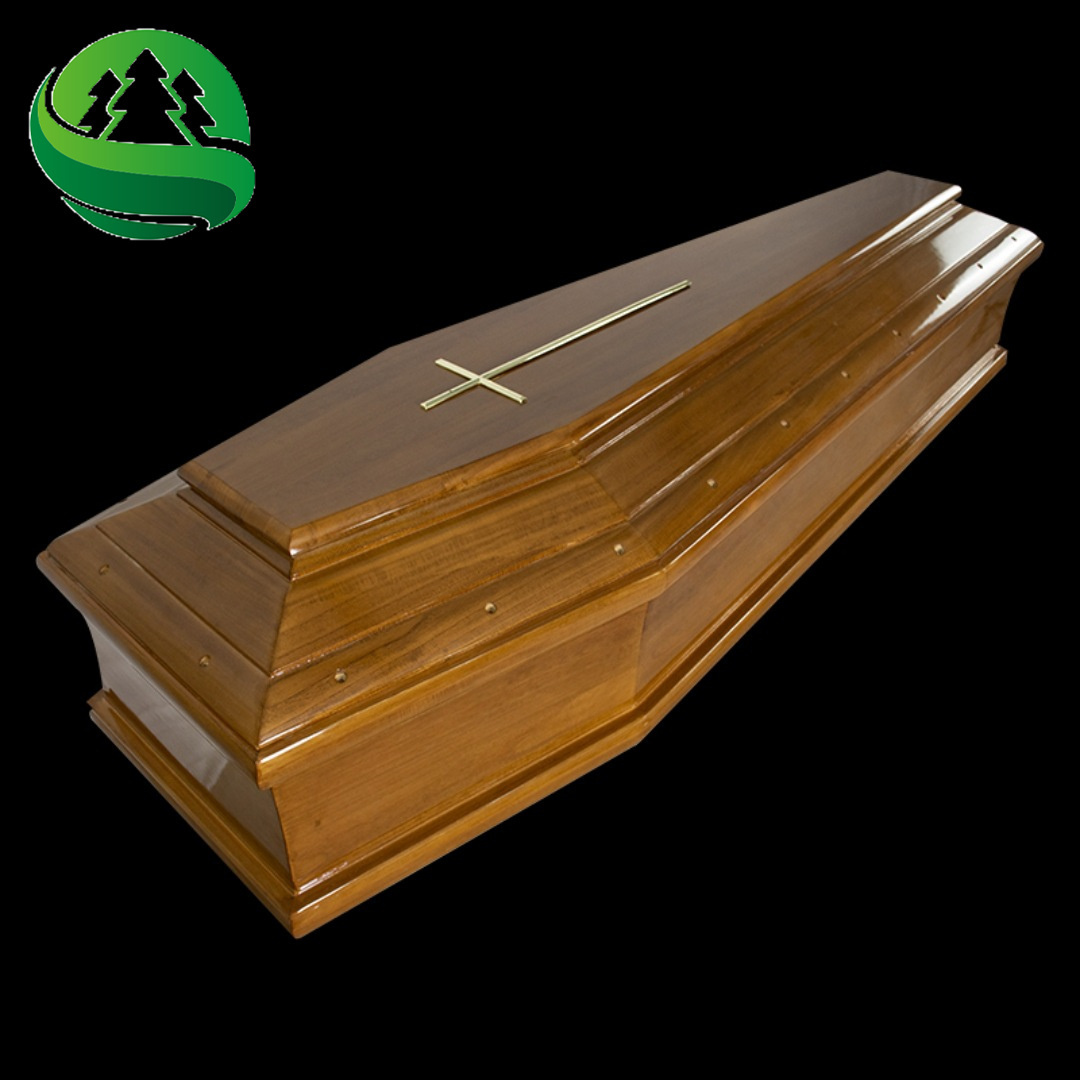 Luxury new design cheap wooden coffin european style coffin funeral casket