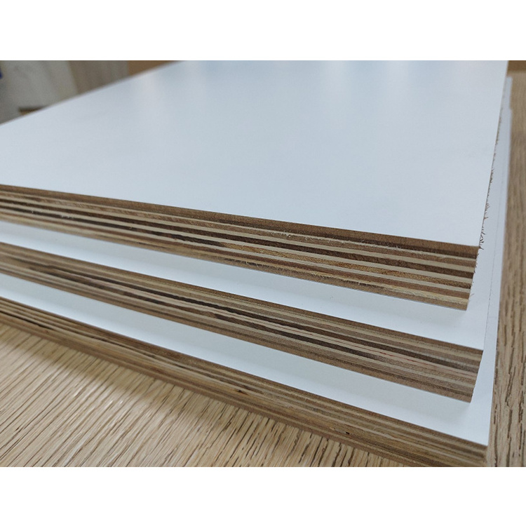 E1 grade plywood furniture 9mm 12mm 15mm 18mm waterproof melamine laminate marine plywood sheet price