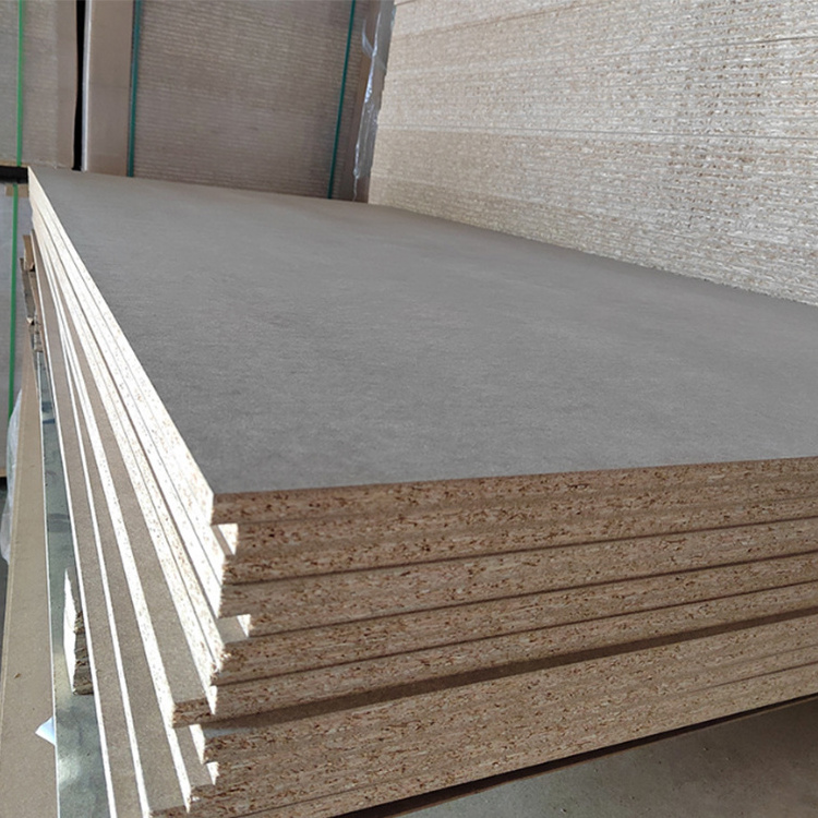 4x8 9mm 12mm 15mm 18mm chipboard sheet sizes green moisture resistant particle board furniture