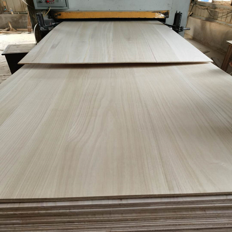 Wholesale 1220x2440 solid wood board paulownia wood sale price for paulownia lumber