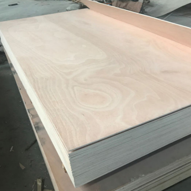 Wholesale 4x8 18mm waterproof plywood panels commercial hardwood okoume marine plywood sheet