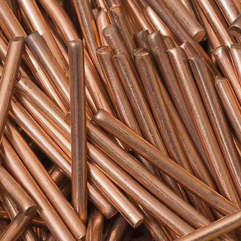 China factory 99.9% pure round copper rod 10mm c10100 c1100 T1 T2 T3 copper bar price per kg