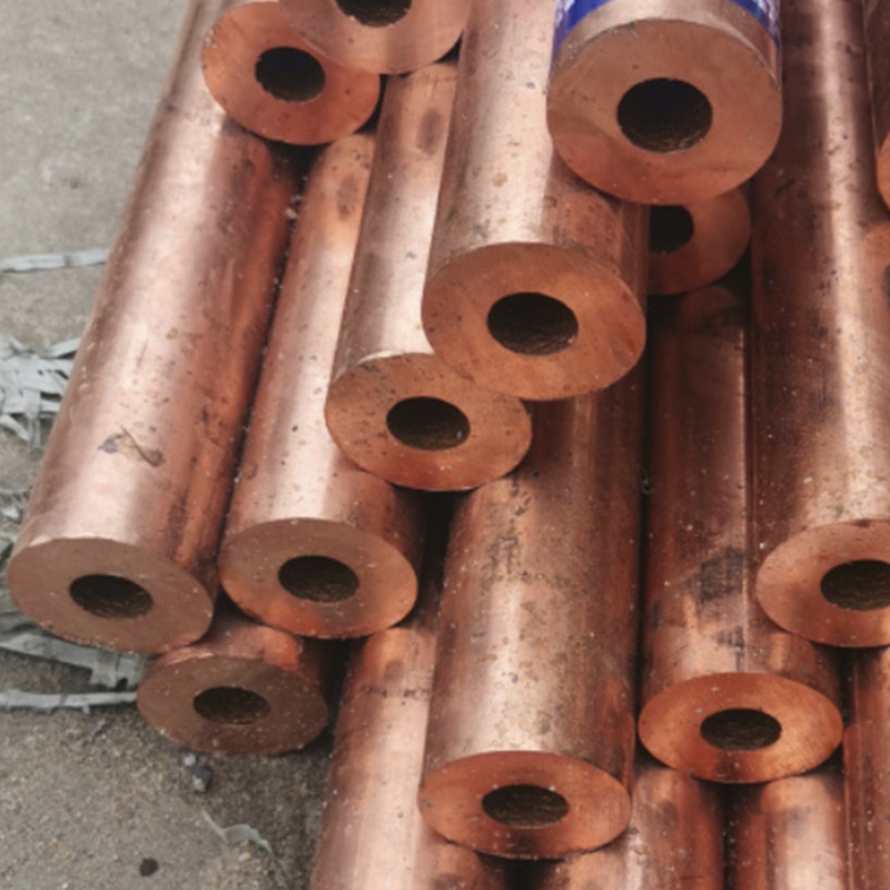 Factory sales flexible seamless round shape 12 inch heat insulated copper tubing/copper tube/copper pipe