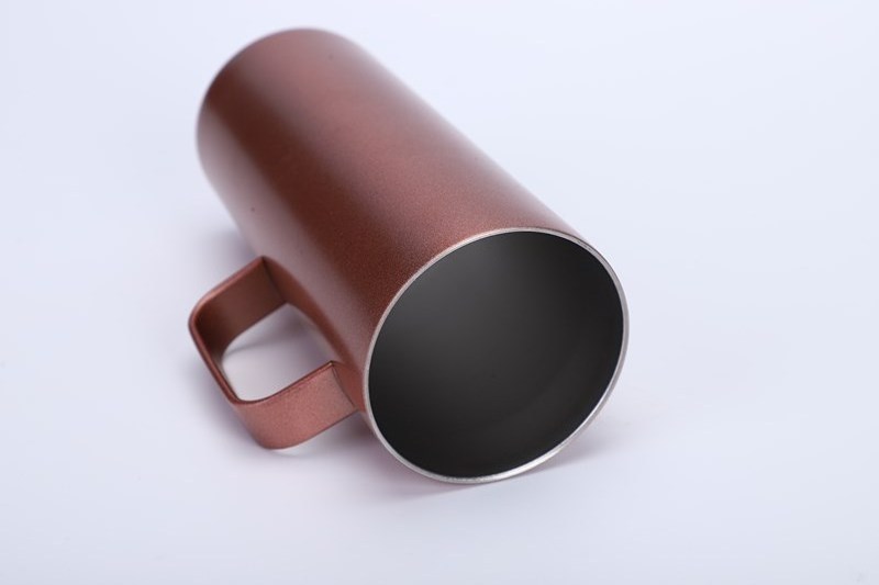 Tea Coffee Thermos With Handgrip Vacuum Flask Insulated Stainless Steel Water Bottle Business Gifts Metal Customized