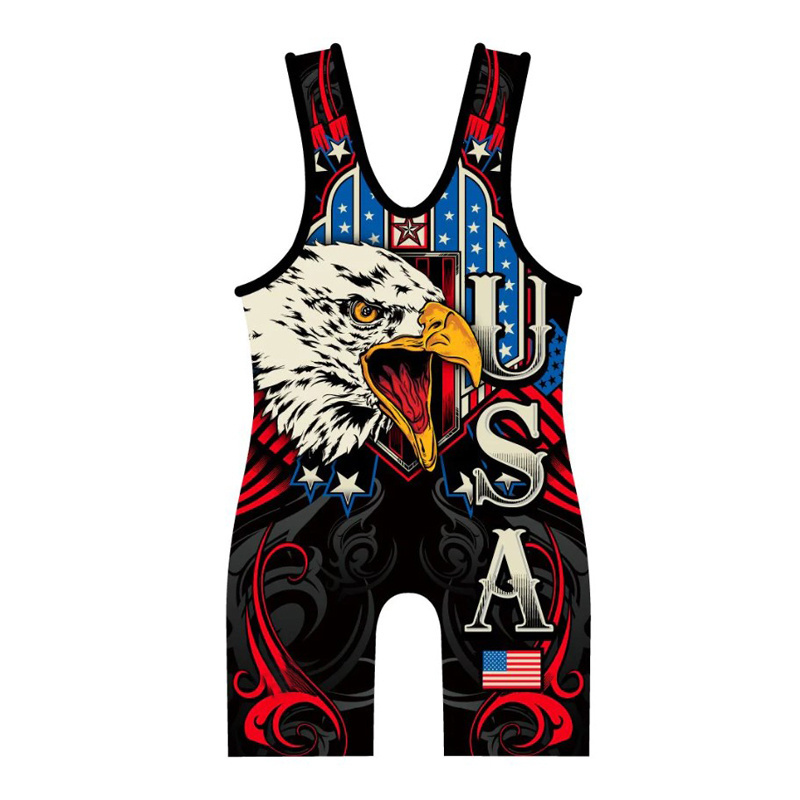 Top quality customized china sexy women wrestling singlets