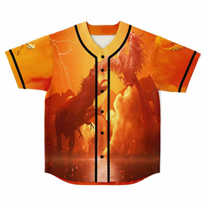 Custom made mexico sublimation baseball jersey