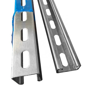 Hot Dip Galvanized U Channel Bracket Strut Channel Metal Strut Framing Uni Strut Channel In Metal Building Materials