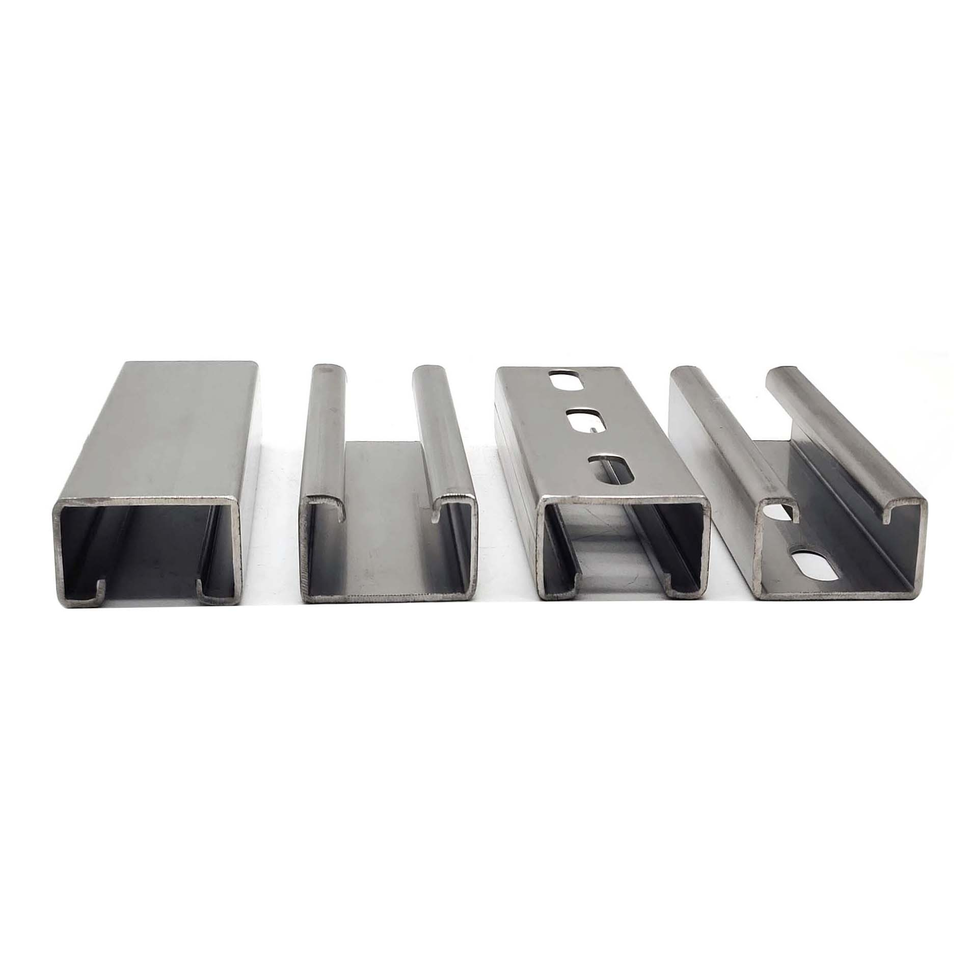 Hot Dip Galvanized U Channel Bracket Strut Channel Metal Strut Framing Uni Strut Channel In Metal Building Materials