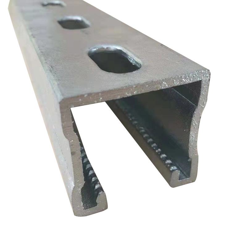 Hot Dip Galvanized U Channel Bracket Strut Channel Metal Strut Framing Uni Strut Channel In Metal Building Materials